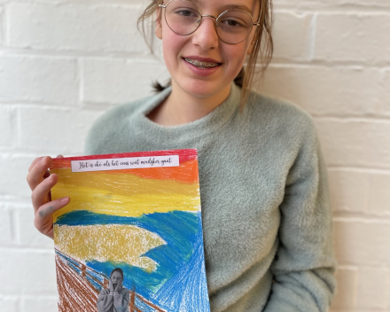 Een verhaal vol kleur: paars (piekeren - bang zijn)