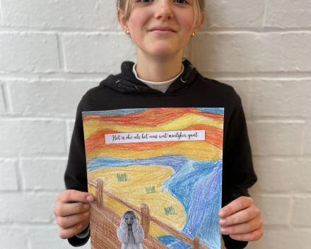 Een verhaal vol kleur: paars (piekeren - bang zijn)