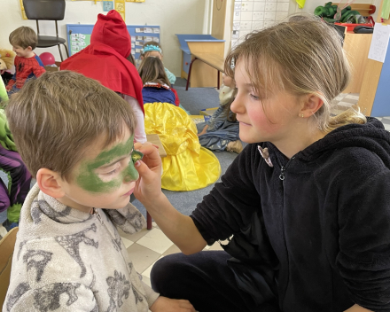 Carnaval met het kleuter