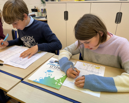 Plaatsbepaling via coördinaten