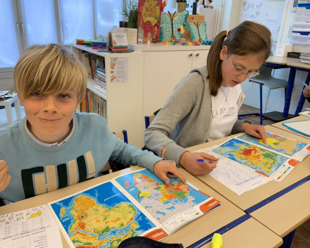 Plaatsbepaling via coördinaten