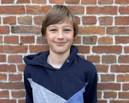 Poseren voor het jaarboek!