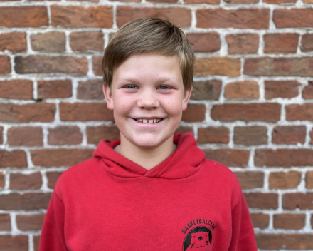 Poseren voor het jaarboek!