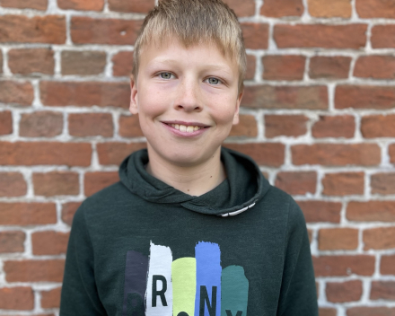 Poseren voor het jaarboek!