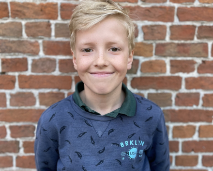 Poseren voor het jaarboek!