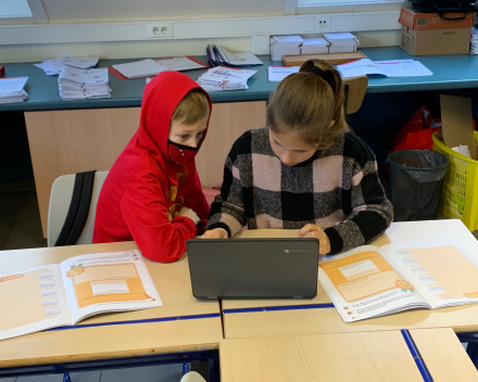 Opzoekwerk met de Chromebooks