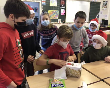 Gezelligheid troef op de laatste schooldag van 2021! 