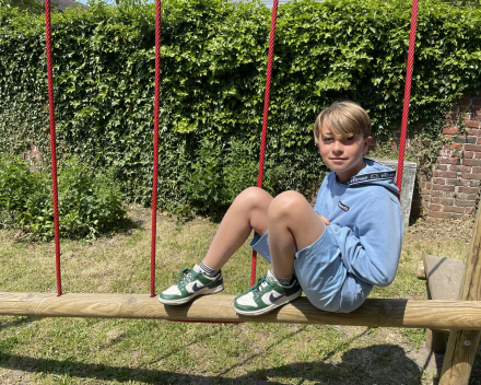 Poseren voor het jaarboek!