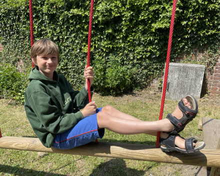 Poseren voor het jaarboek!