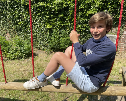 Poseren voor het jaarboek!