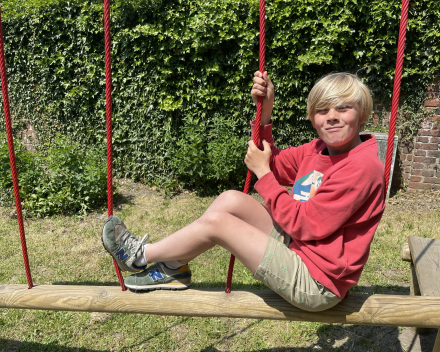 Poseren voor het jaarboek!
