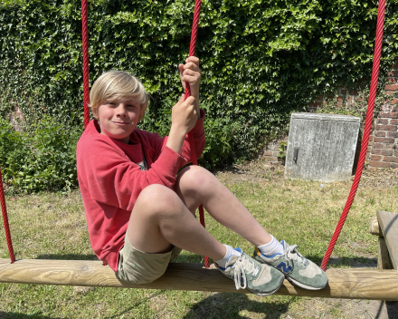 Poseren voor het jaarboek!