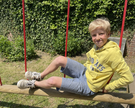 Poseren voor het jaarboek!