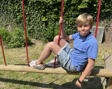 Poseren voor het jaarboek!