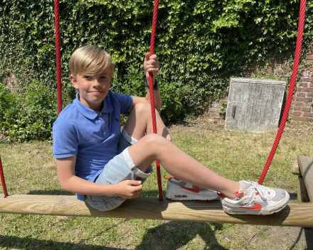 Poseren voor het jaarboek!