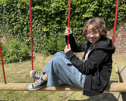 Poseren voor het jaarboek!