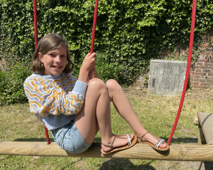 Poseren voor het jaarboek!