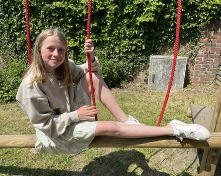 Poseren voor het jaarboek!