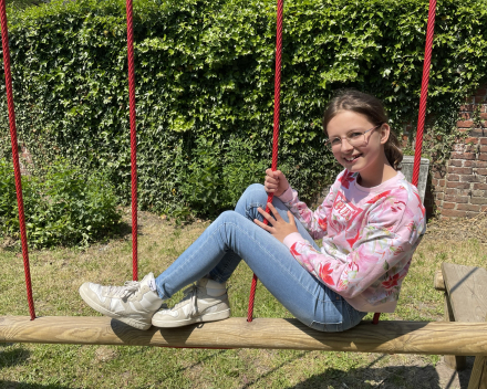 Poseren voor het jaarboek!