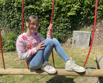 Poseren voor het jaarboek!
