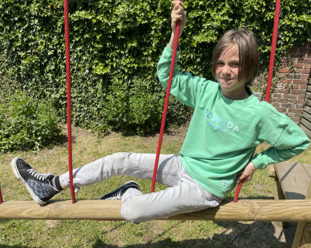 Poseren voor het jaarboek!