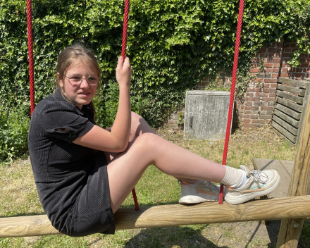 Poseren voor het jaarboek!