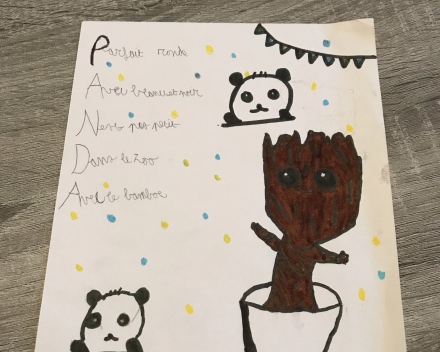 Poëzie in 't Frans.