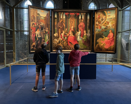 Bezoek aan het Sint-Janshospitaal