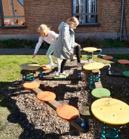 Genieten van de eerste lente zon!