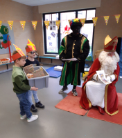 Sint op school 