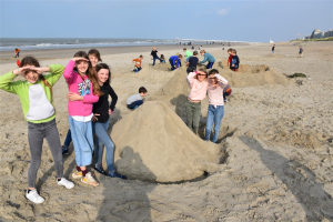 Het namiddagprogramma van onze eerste dag. 