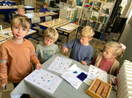 Combi-klas: integratie 3 kleuter-eerste leerjaar : thema Sint