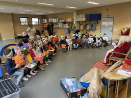 Sinterklaas op school 