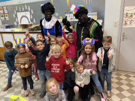 Sinterklaas op school 