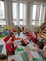 Kerstfeestje in 2D3A