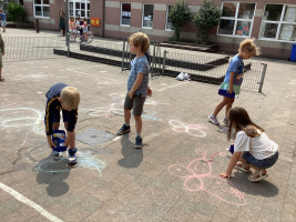 Krullenbol"de vlinder"